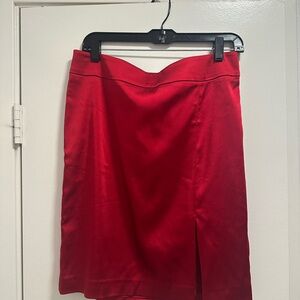 Cache Vibrant Red Skirt